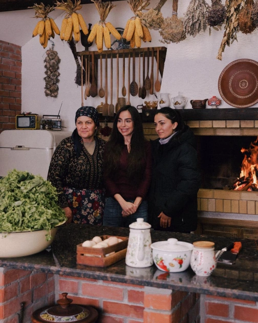 Leyla Əliyeva “Kənd Həyatı” layihəsinin qonağı oldu - FOTOLAR