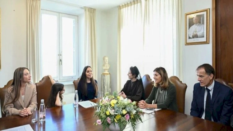 Leyla Əliyeva Raffaella Petrini ilə görüşdü