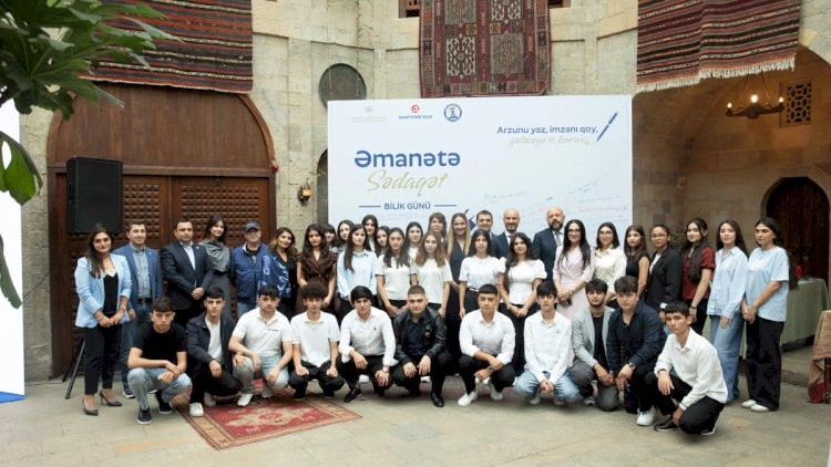“Əmanətə Sədaqət” layihəsi çərçivəsində şəhid övladları üçün Bilik Günü tədbiri keçirilib