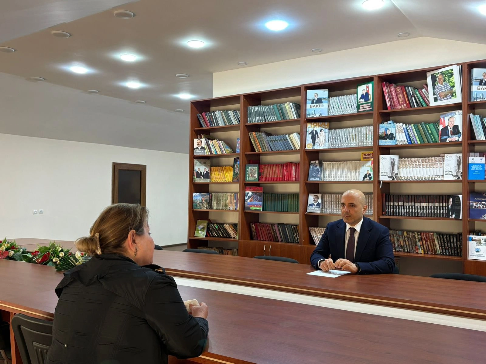 Deputat Göydəniz Qəhrəmanov vətəndaş qəbulu keçirdi