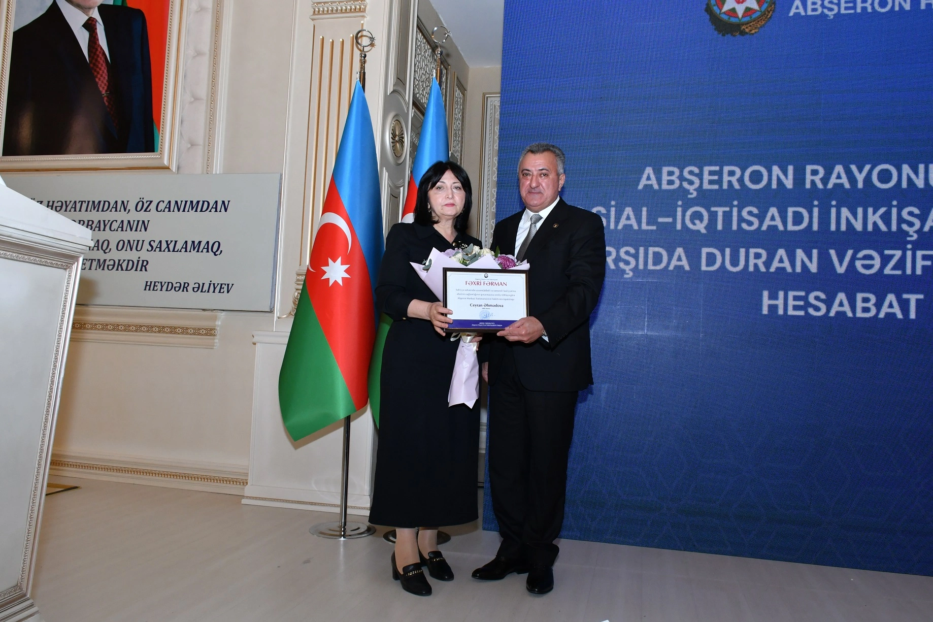 Abşeronda 2025-ci ilin yekunlarına həsr olunan yığıncaq keçirilib - FOTOLAR