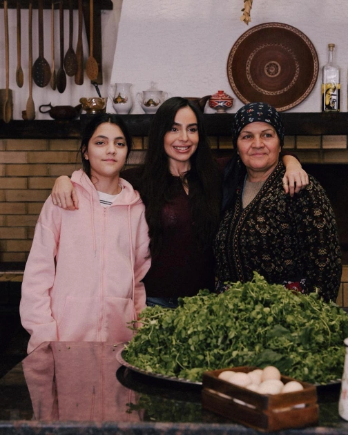 Leyla Əliyeva “Kənd Həyatı” layihəsinin qonağı oldu - FOTOLAR