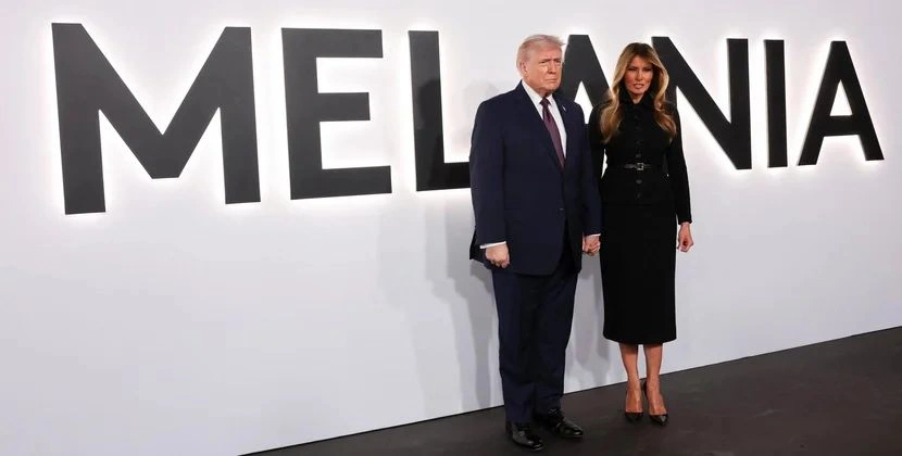 Melaniya Tramp seçimi ilə diqqət çəkdi – FOTO