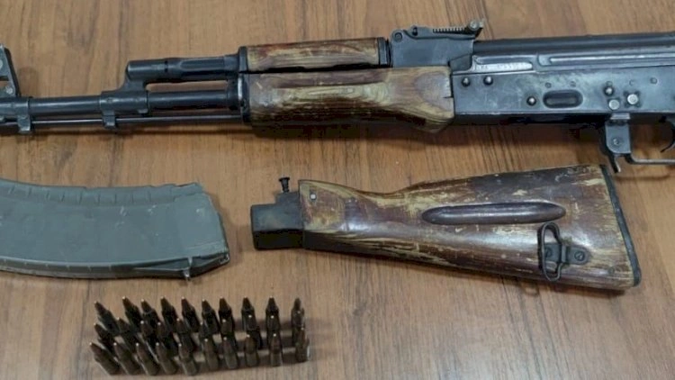 İşğaldan azad olunan bölgələrdə avtomat, pulemyot və qumbara aşkarlandı