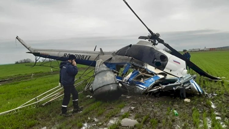 KİV: Rusiyada “Mi-2” helikopteri qəzaya uğradı
