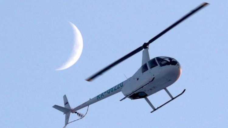 Helikopterlə əlaqə kəsildi, axtarış başladı