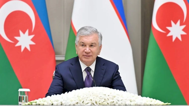 Şavkat Mirziyoyev Mehriban Əliyevanı təbrik etdi