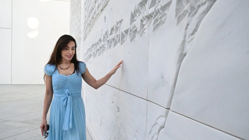 Leyla Əliyeva Luvr Əbu-Dabi muzeyini və İbrahim Ailə Evini ziyarət edib - FOTO