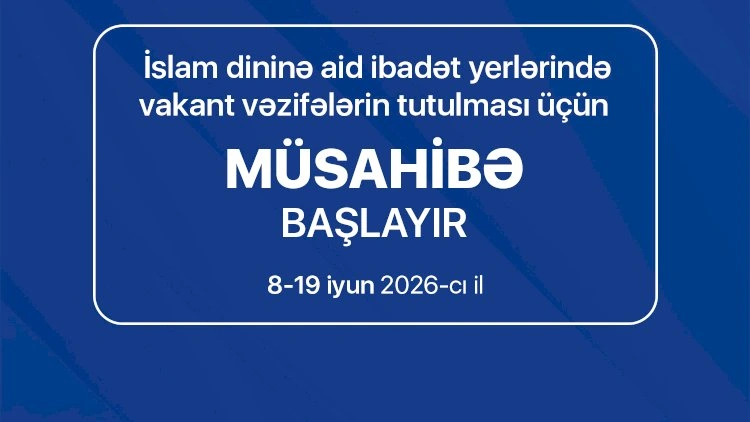 Dövlət Komitəsi 18 imam axtarır