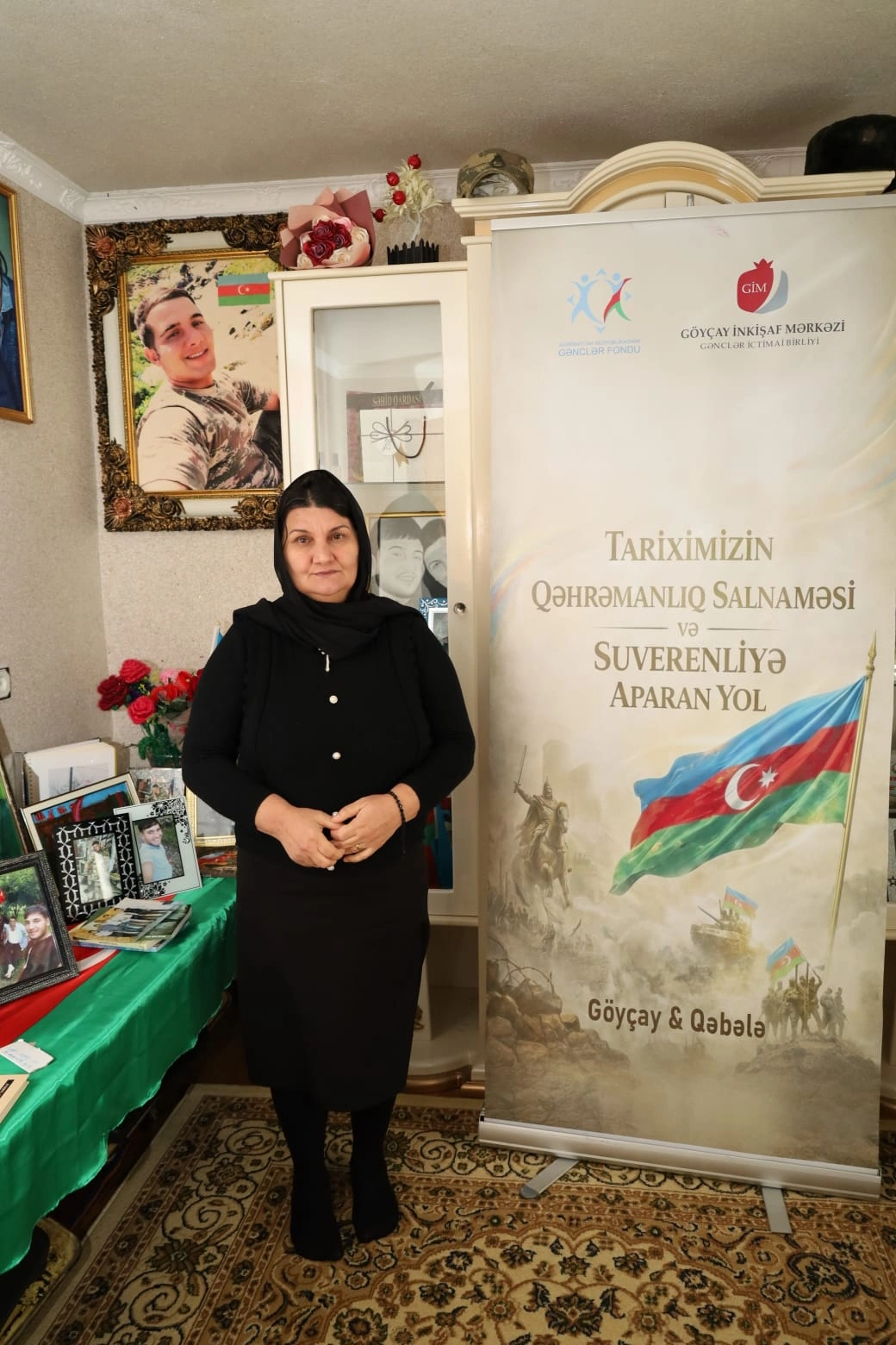 “Tariximizin qəhrəmanlıq salnaməsi və Suverenliyə aparan yol” filminin çəkilişləri yekunlaşdı - FOTOLAR