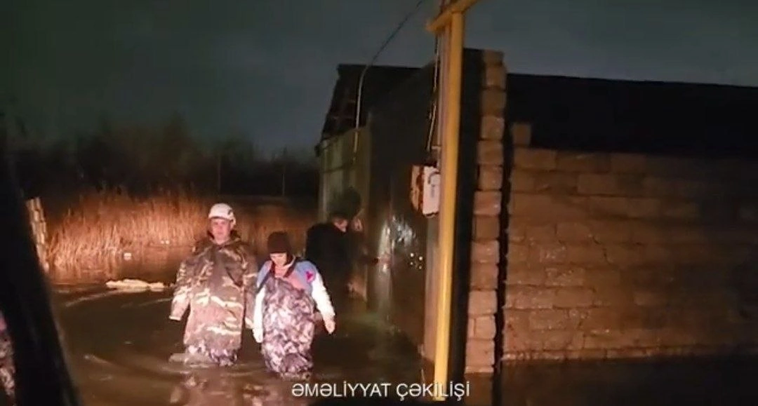 Su basmış ərazilərdən 118 nəfər təxliyə edilib - VİDEO