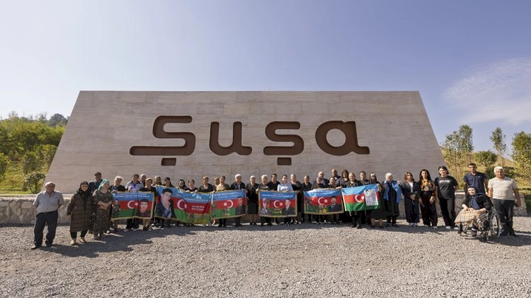 “AzerGold” QSC şəhid ailələrinin Şuşaya səfərini təşkil edib   - FOTOLAR