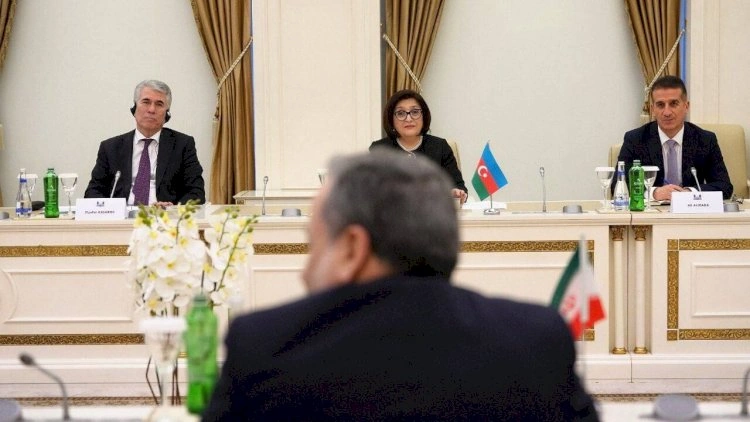 Sahibə Qafarova iranlı qonağı qəbul etdi