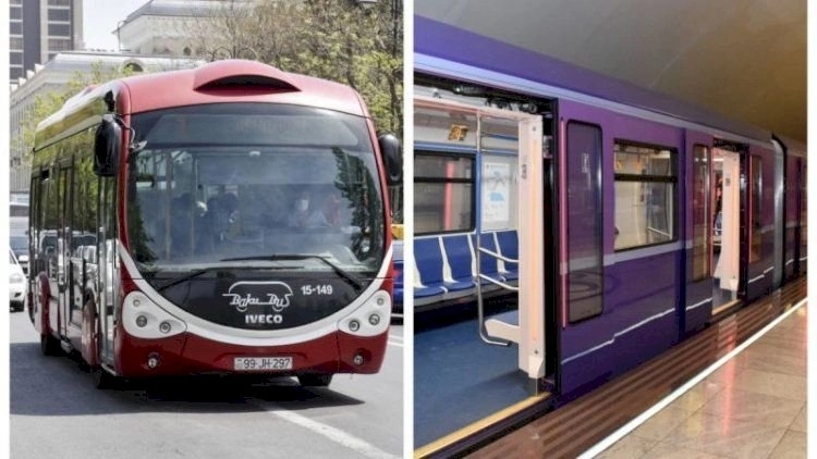 Bakıda bütün avtobuslar və taksilər metro ilə birləşdirilir?