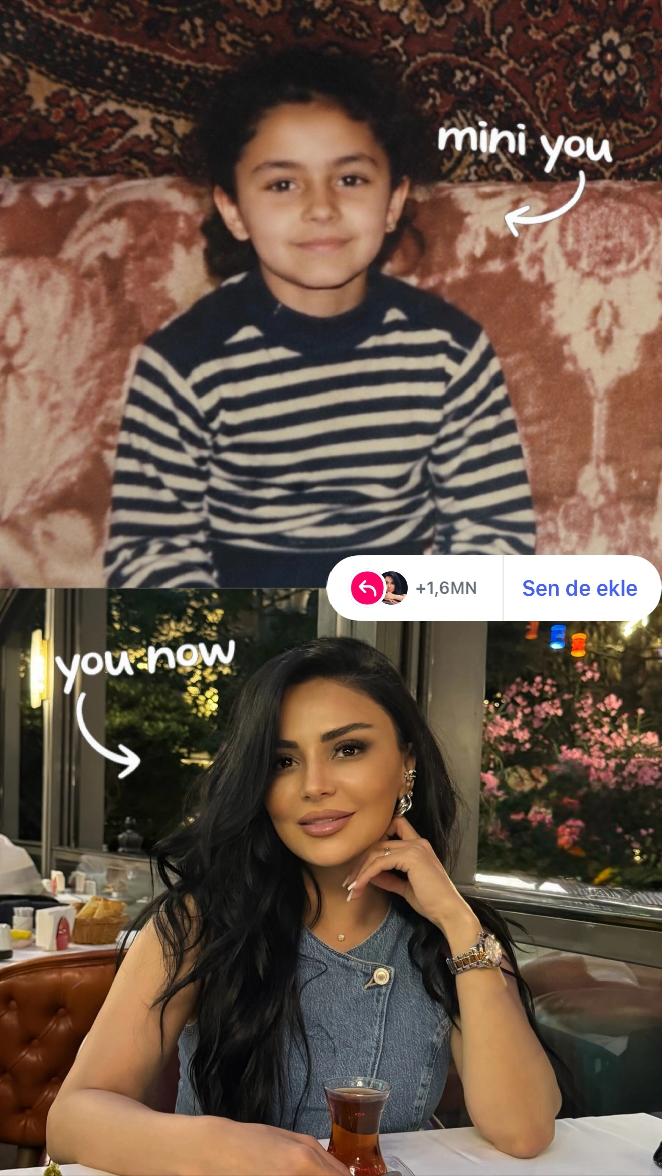 “Mini you“ trendinə Vüsalə Əlizadə də qoşuldu – İlk dəfə paylaşdı   +  FOTO