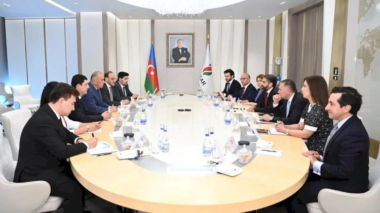 SOCAR “Uzbekneftegaz” şirkəti ilə əməkdaşlıq perspektivlərini müzakirə etdi   - FOTOLAR