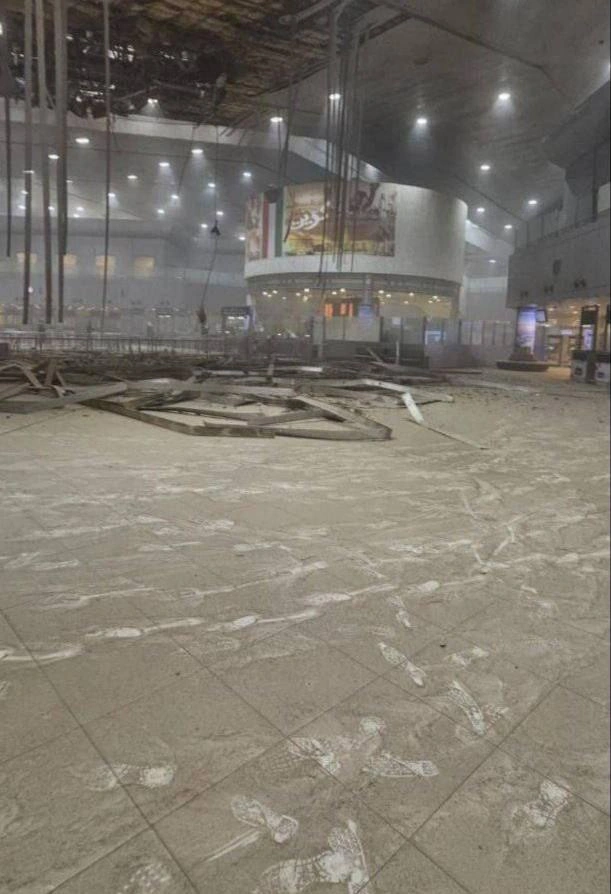 İran Küveyt aeroportunu vurub - ANBAAN VİDEO