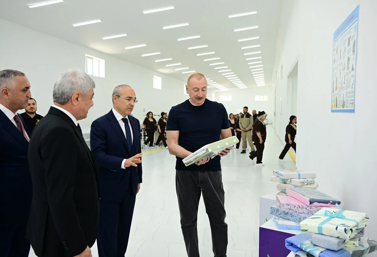 Xocalıda Qarabağ Tekstil Evi MMC istifadəyə verildi
