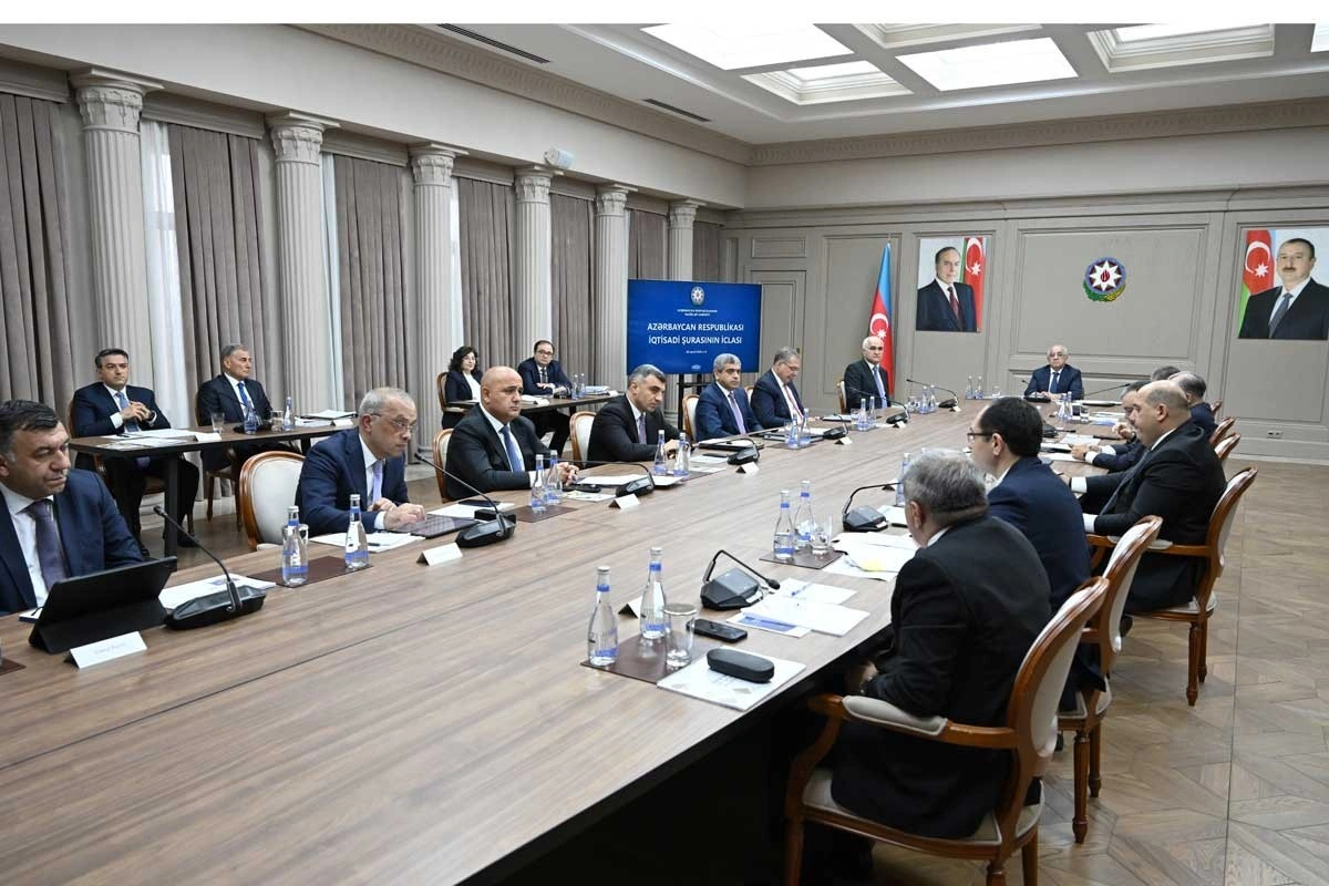 İqtisadi Şuranın iclası keçirildi - FOTO