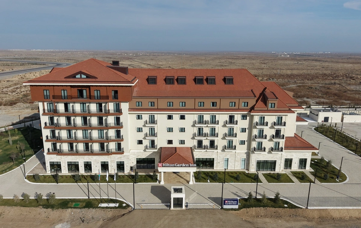 Prezident Hilton Garden Inn Agdam hotelinin açılışını edib - FOTO