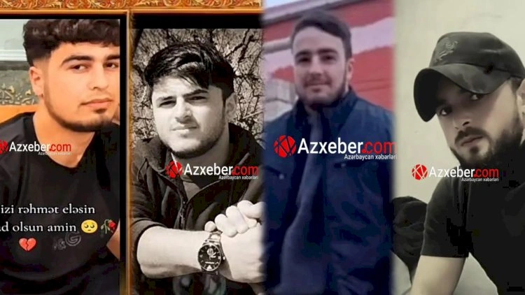 Mərdəkanda dəniz faciəsi: Boğulan 4 gəncin FOTOLARI yayıldı