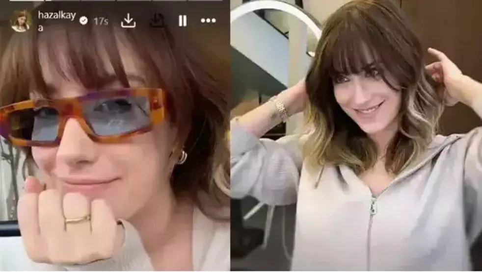 Hazal Kaya imicini dəyişdi - FOTO
