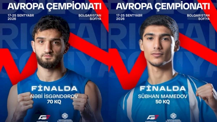 Azərbaycanın iki boksçusu Avropa çempionatının finalında