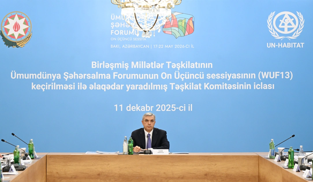 Samir Nuriyevin rəhbərliyi ilə WUF13-ün növbəti iclası keçirildi - Fotolar