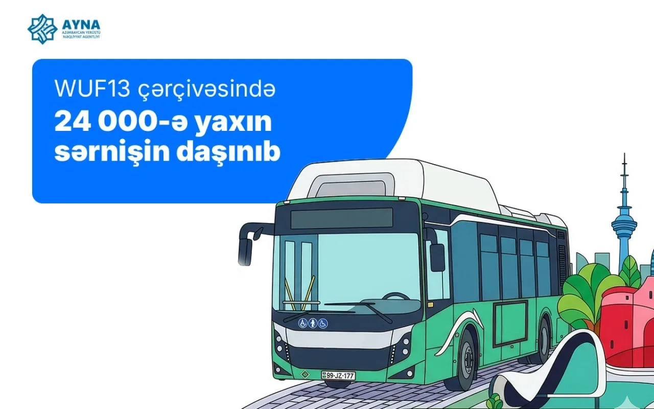 WUF13 çərçivəsində 24 minə yaxın sərnişin daşınıb