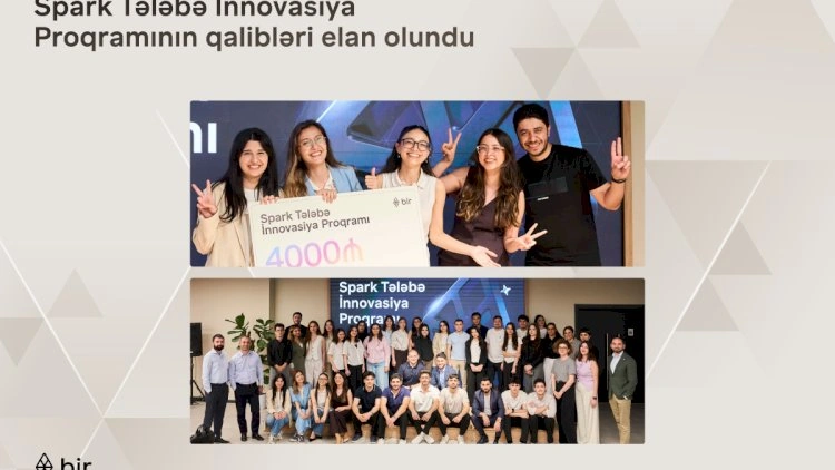 Bir ekosistemi “Spark Tələbə İnnovasiya Proqramı”nın qaliblərini elan etdi