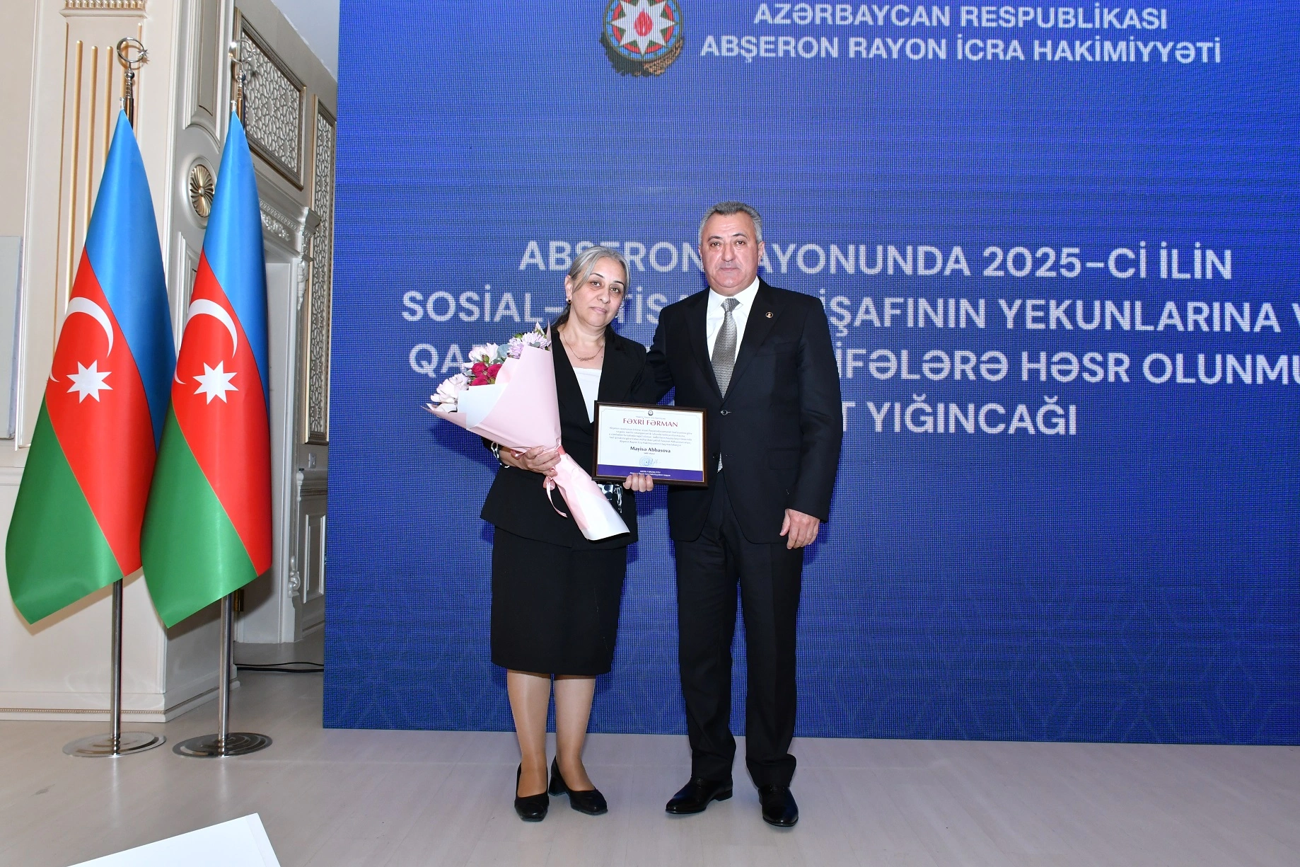 Abşeronda 2025-ci ilin yekunlarına həsr olunan yığıncaq keçirilib - FOTOLAR