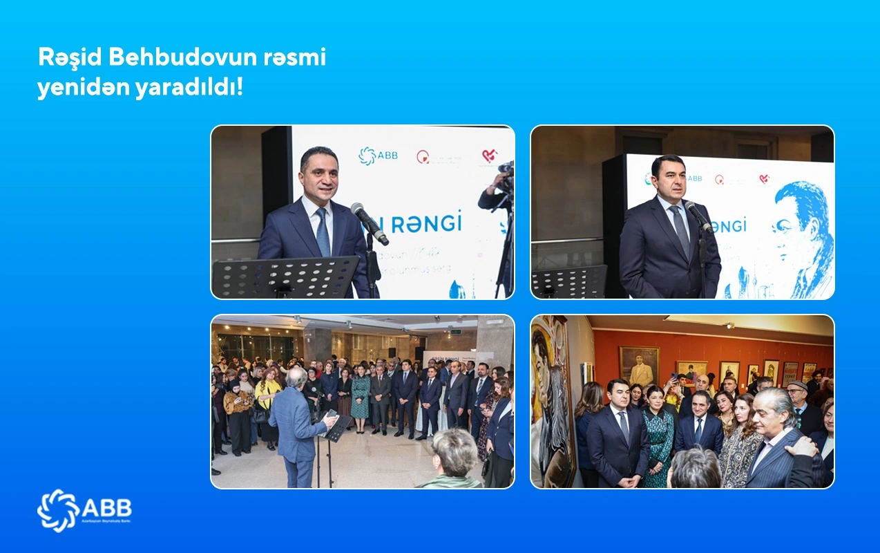 Rəşid Behbudovun itmiş rəsmi ABB-nin dəstəyi ilə yenidən yaradıldı