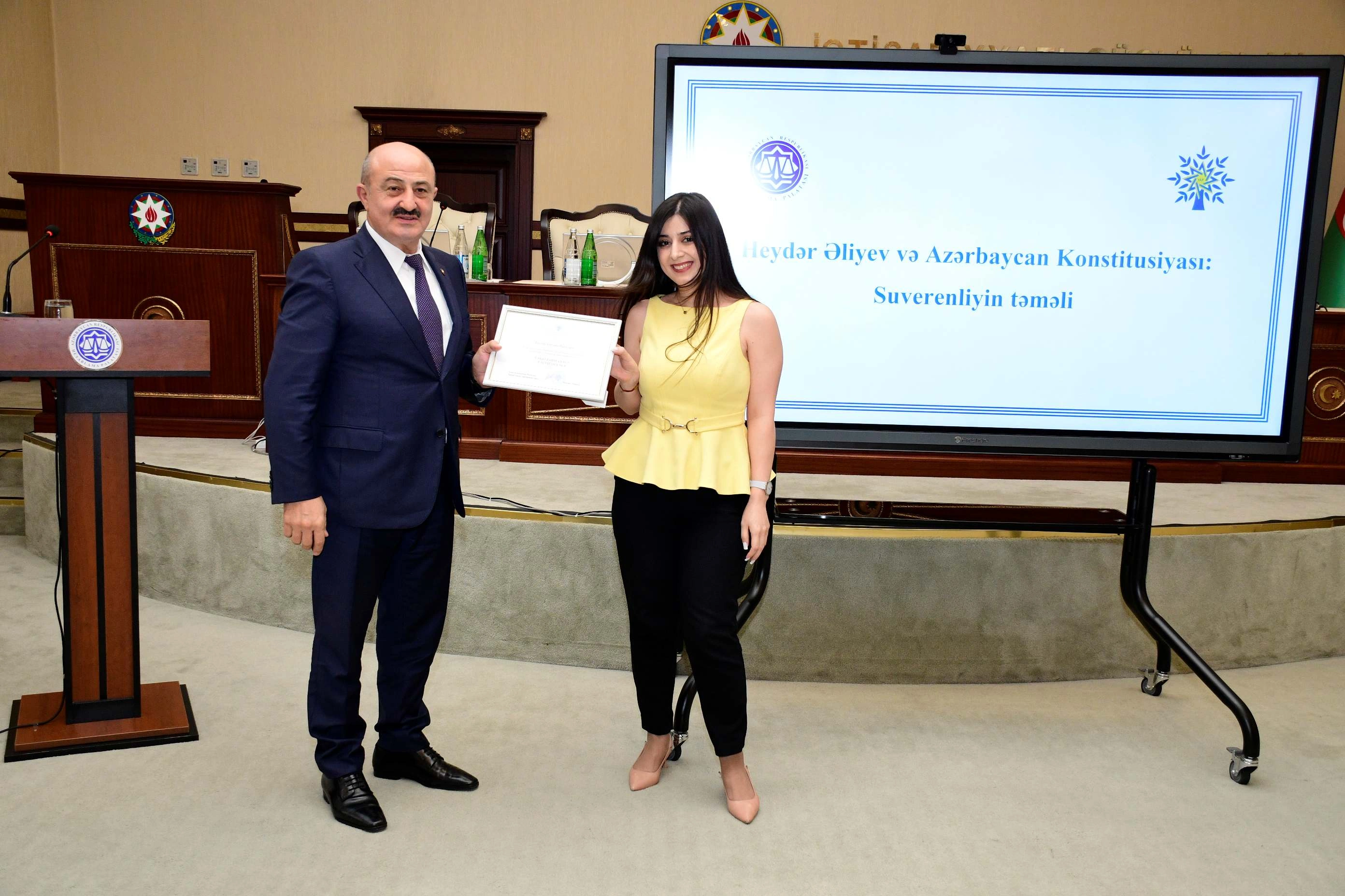Hesablama Palatasında “Heydər Əliyev və Azərbaycan Konstitusiyası: Suverenliyin təməli” mövzusunda tədbir keçirilib