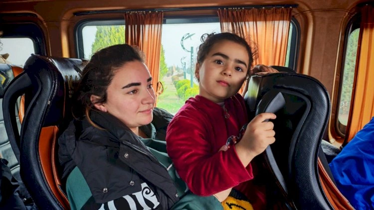 Ağdərənin Həsənriz kəndinə növbəti köç yola salındı