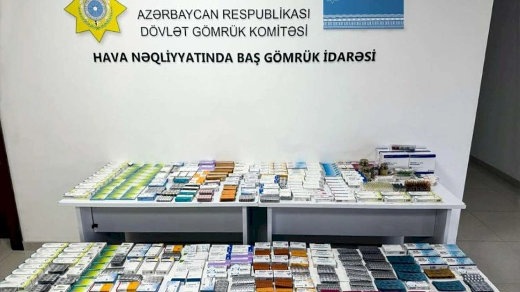 Hava limanında 36 adda qanunsuz dərman götürüldü