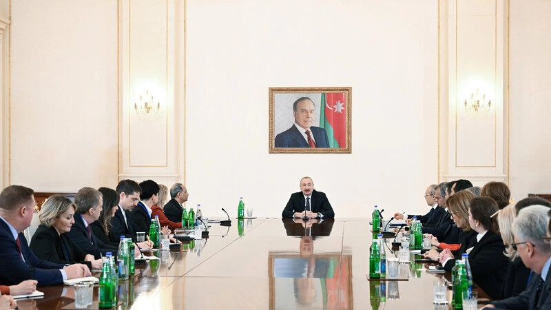 İlham Əliyev Kuş Çoksini qəbul etdi