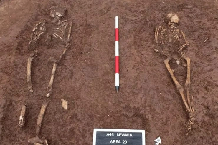 Yol tikintisi zamanı 8 min il əvvələ aid insan skeletləri tapıldı