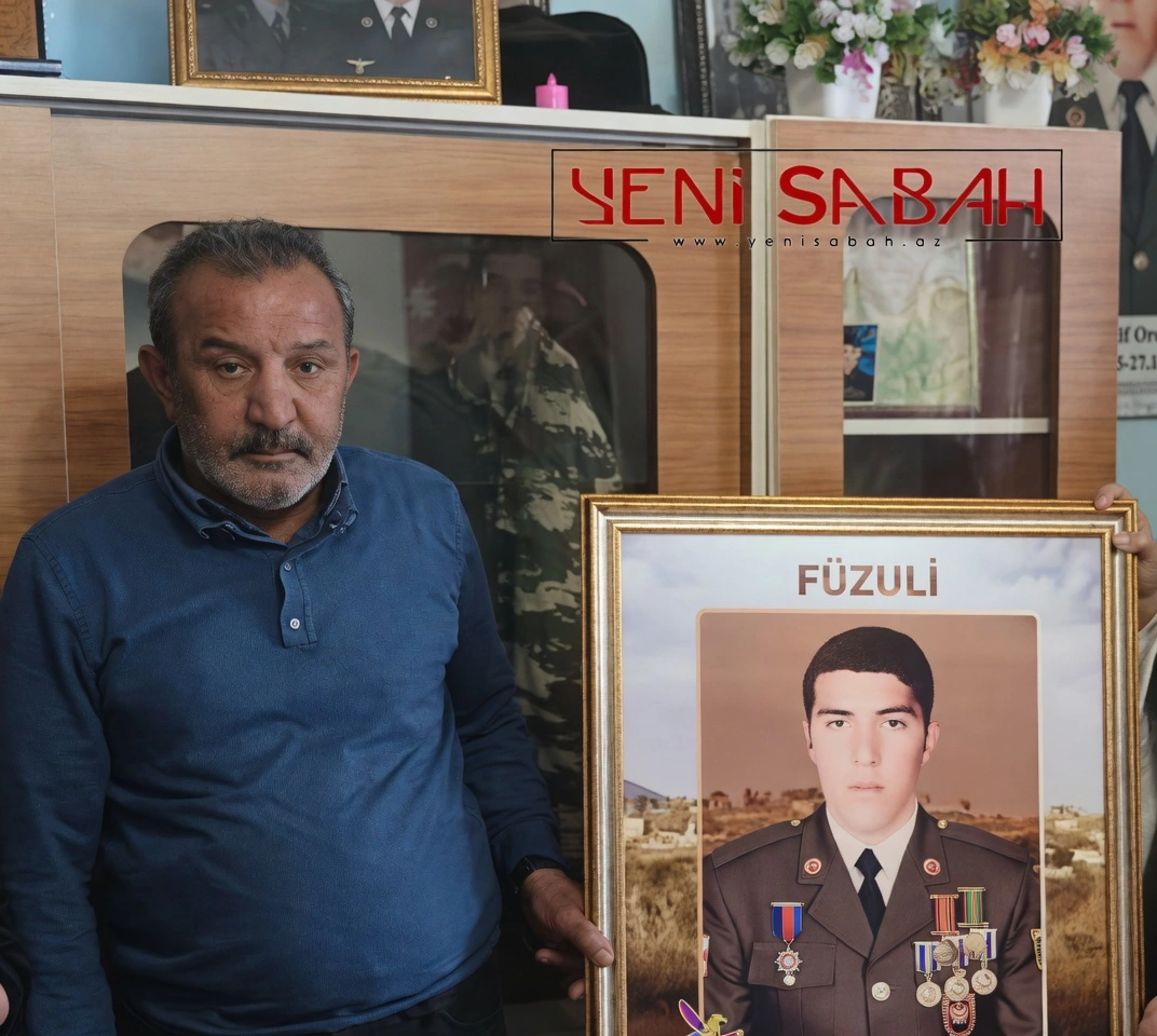 Şəhid atasının ürəyi dayandı -   FOTO