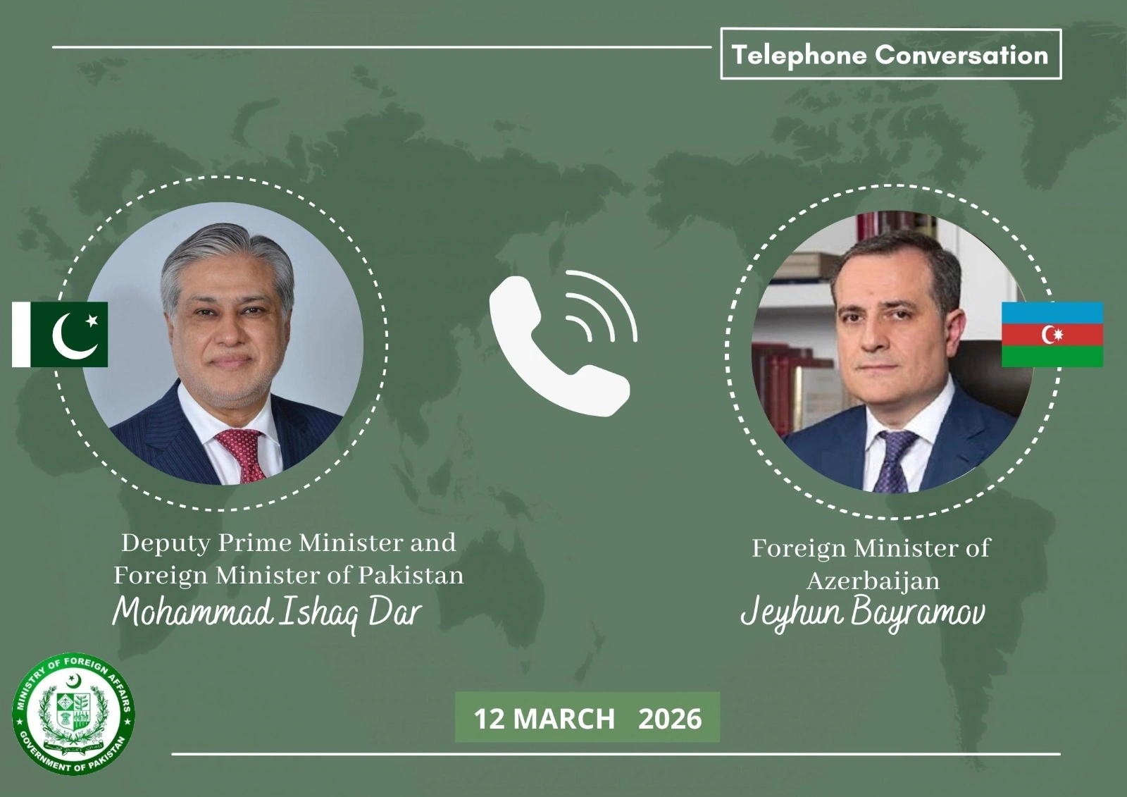 Ceyhun Bayramov həmkarı ilə regionu müzakirə etdi