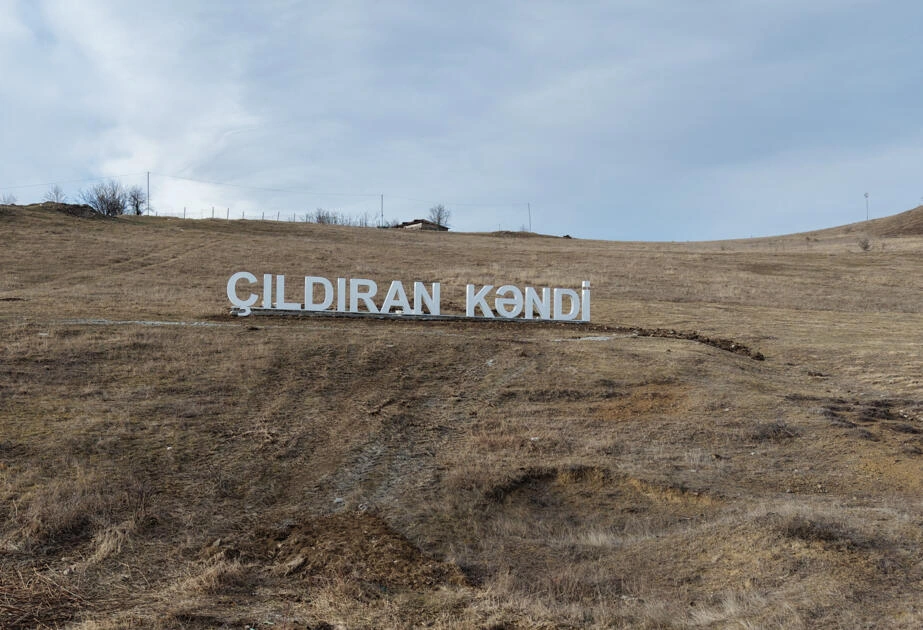 Prezident Ağdərə rayonunun Çıldıran kəndində görülmüş işlərlə tanış olub