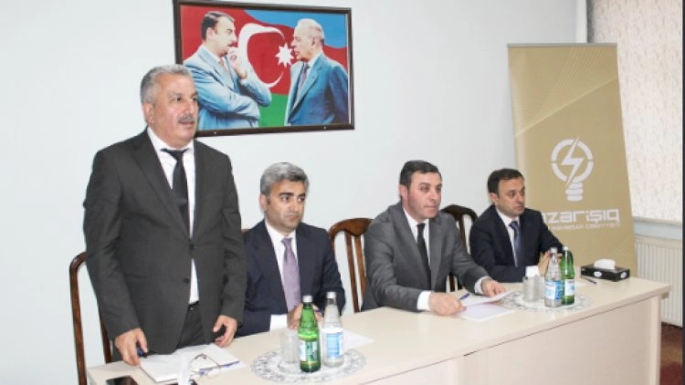 “Azərişıq” ASC-nin nümayəndələri Naxçıvanda fermer və sahibkarlarla görüşüb