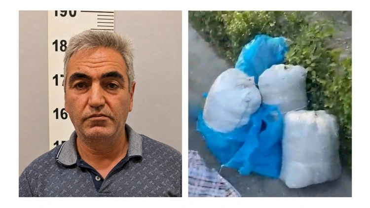Narkokuryerin maşınından 45 kq narkotik çıxdı