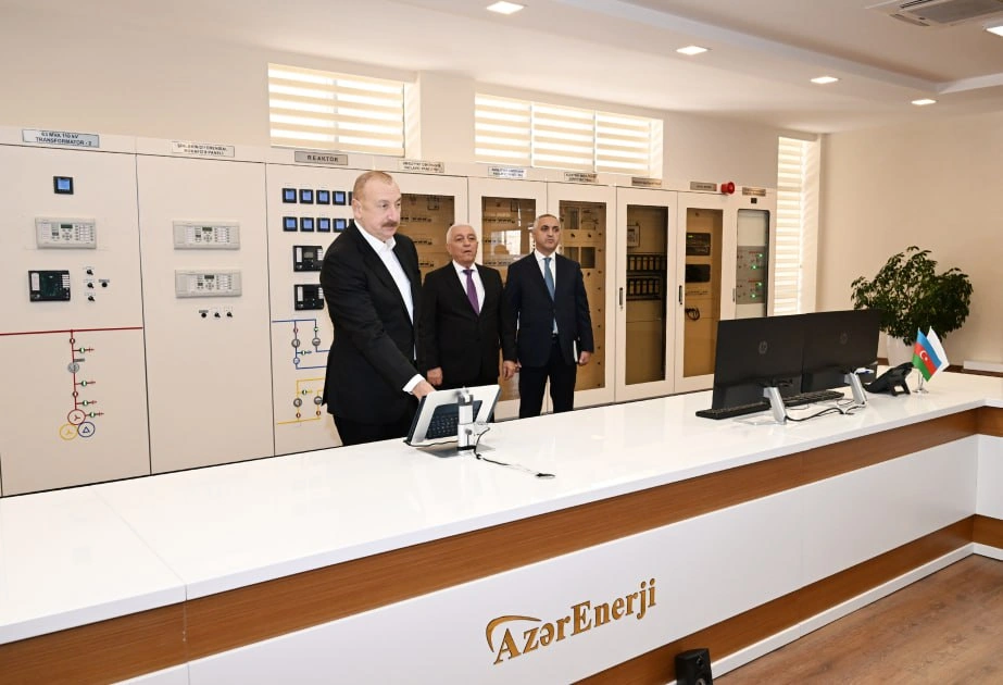 “Xankəndi-1” elektrik yarımstansiyası istismara verildi