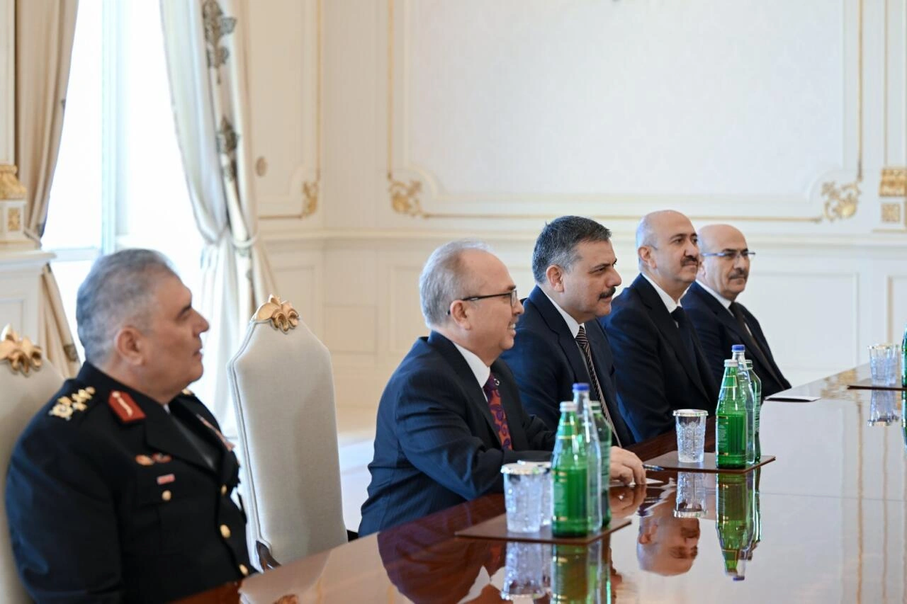 Prezident İlham Əliyev Türkiyənin daxili işlər nazirini qəbul edib - FOTO