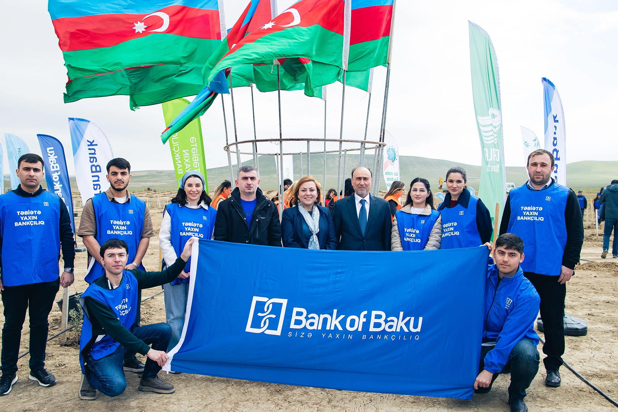 Bank of Baku-dan 1 milyon ağac hədəfinə dəstək