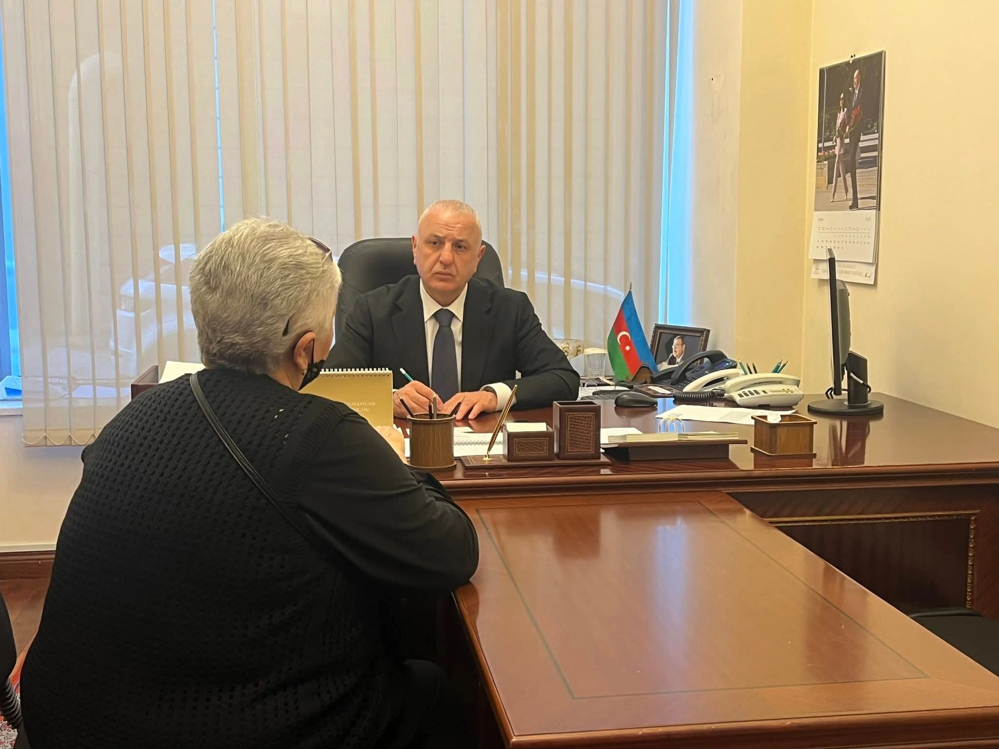 Deputat  Ülvi Quliyev növbəti dəfə vətəndaşları qəbul edib - FOTOLAR
