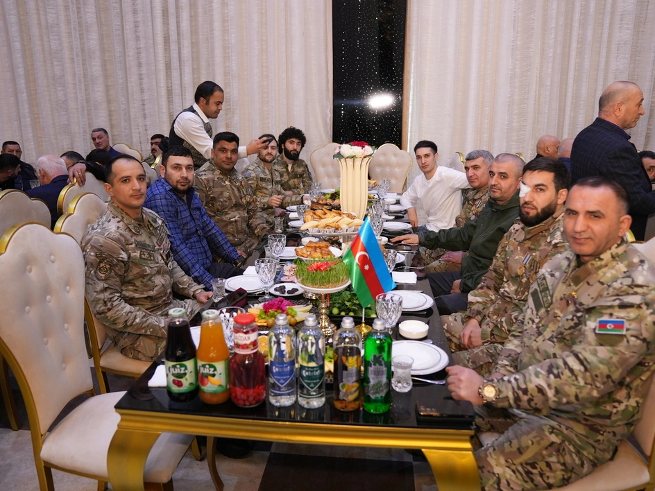 Abşeron rayonunda iftar süfrəsi açıldı - FOTO