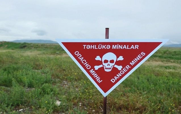 Füzulidə mina partladı - Ölən var