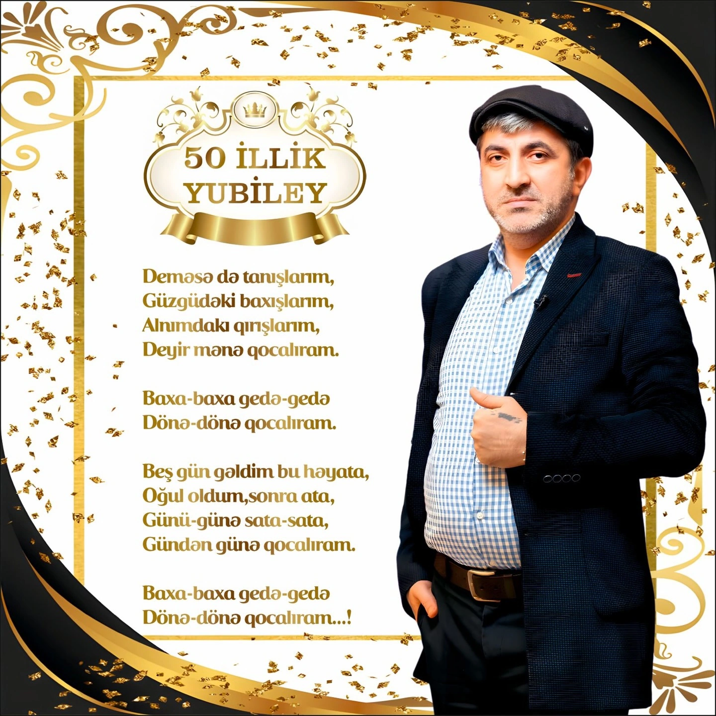Oqtay Kamil 50 yaşını təntənəli şəkildə qeyd etdi - Fotolar