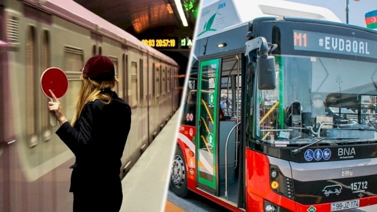 Ekspres avtobuslar bu nöqtələrdən hərəkət edəcək -   FOTOLAR